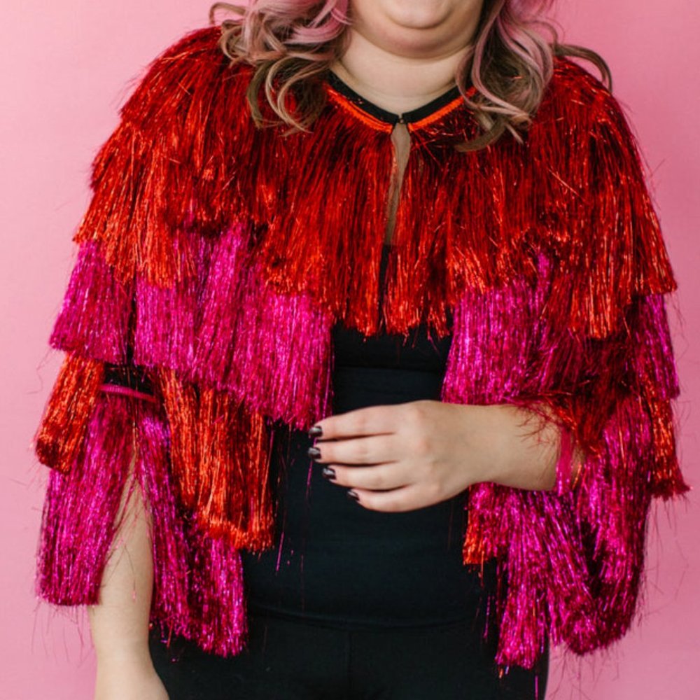 The Lover Tinsel Jacket from Fringe + Co.
